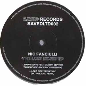 NIC FANCIULLI / THE LOST MIXES EP