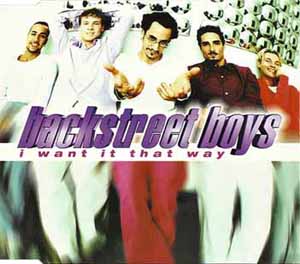 BACKSTREET BOYS / I WANT IT THAT WAY