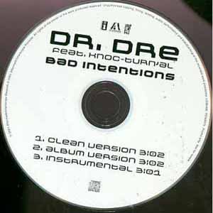 DR. DRE / BAD INTENTIONS