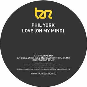 PHIL YORK / LOVE (ON MY MIND)