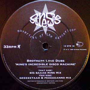 BROTHERS LOVE DUBS / MING'S INCREDIBLE DISCO MACHINE