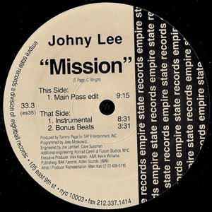 JOHNNY LEE / MISSION