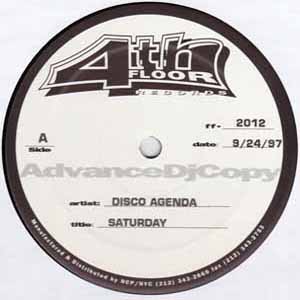 DISCO AGENDA / SATURDAY