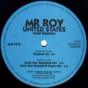 MR ROY / UNITED STATES NUSH REMIXES