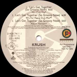 KRUSH / LET'S GET TOGETHER (SO GROOVY NOW)