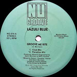 LAZULI BLUE / GROOVE ME RITE