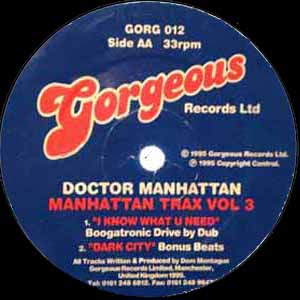 DOCTOR MANHATTAN / MANHATTAN TRAX VOL 3