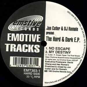 JON CUTLER & DJ ROMAIN / THE HARD & DARK EP