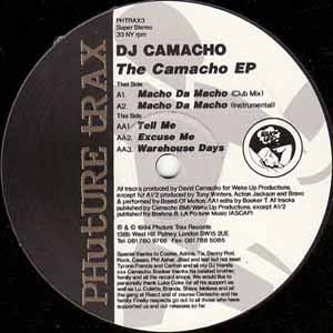 DJ CAMACHO / THE CAMACHO EP
