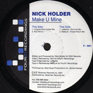 NICK HOLDER / MAKE U MINE