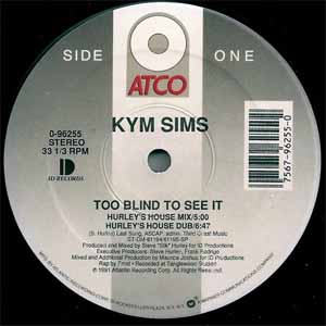 KYM SIMS / TOO BLIND TO SEE IT