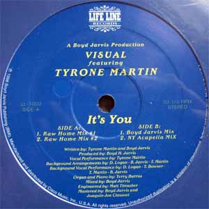VISUAL FEAT TYRONE MARTIN / IT'S YOU