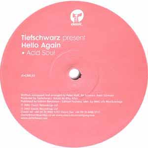 TIEFSCHWARZ / HELLO AGAIN