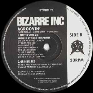 BIZARRE INC / AGROOVIN'