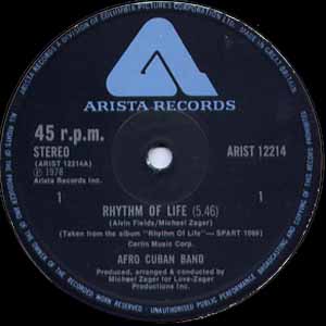 AFRO CUBAN BAND / RHYTHM OF LIFE