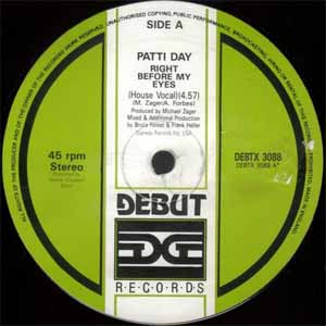 PATTI DAY / RIGHT BEFORE MY EYES