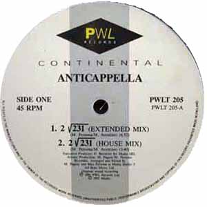 ANTICAPPELLA / 2 / 231