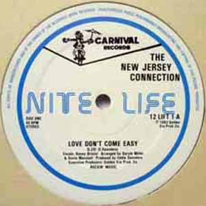 THE NEW JERSEY CONNECTION / LOVE DON'T COME EASY