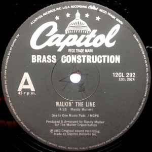 BRASS CONSTRUCTION / WALKIN' THE LINE