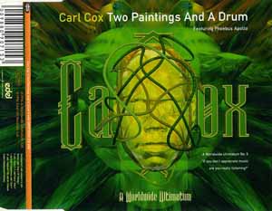 CARL COX / TWO PAINTINGS AND A DRUM