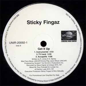 STICKY FINGAZ / GET IT UP
