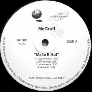McGRUFF / MAKE IT HOT