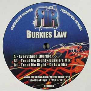 DEEJAY BURKIE & DJ LAW / BURKIES LAW EP