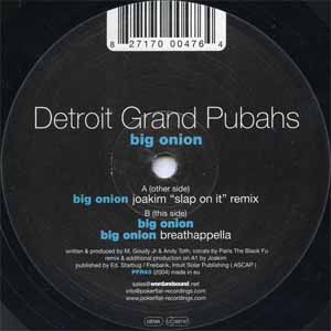 DETROIT GRAND PUBAHS / BIG ONION