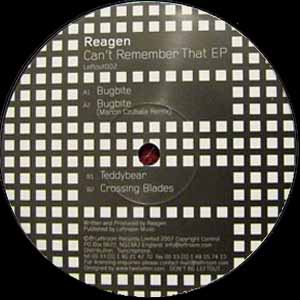 REAGEN / CAN'T REMEMBER THAT EP
