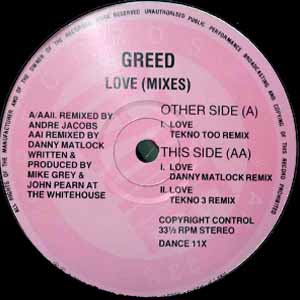 GREED / LOVE TEKNO TOO REMIX