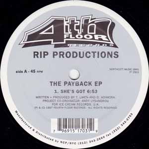 RIP PRODUCTIONS & ICE CREAM RECORDS / THE PAYBACK EP