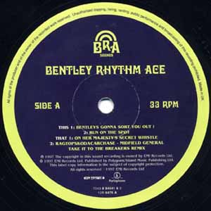 BENTLEY RHYTHM ACE / BENTLEYS GONNA SORT YOU OUT!