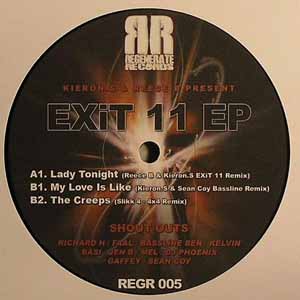 KIERON S & REECE B / EXIT 11 EP