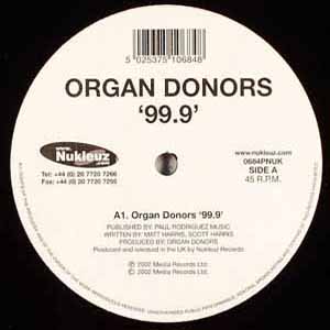 ORGAN DONORS / DJ KIM / 99.9 / JETLAG
