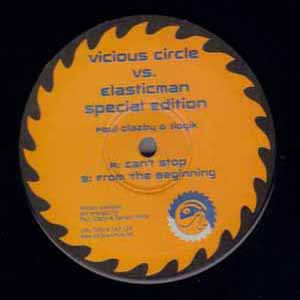 PAUL GLAZBY & ILOGIK / VICIOUS CIRCLE VS ELASTICMAN SPECIAL EDITION