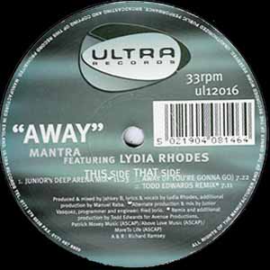 MANTRA feat LYDIA RHODES / AWAY