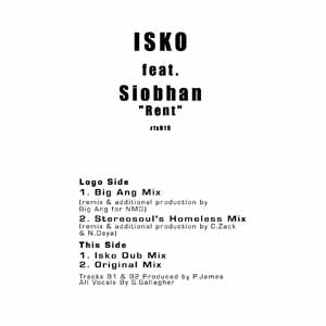 ISKO FEAT SIOBHAN / RENT
