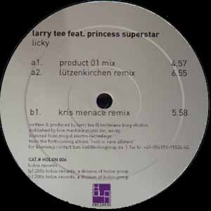 LARRY TEE FEAT PRINCESS SUPERSTAR / LICKY