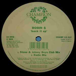 ROBIN S / BACK IT UP