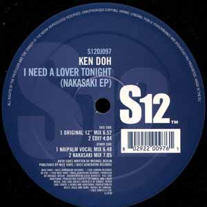 KEN DOH / I NEED A LOVER TONIGHT (NAKASAKI EP)