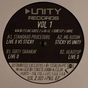 UNITY RECORDS / VOLUME 1