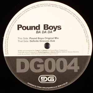 POUND BOYS / BA DA DA