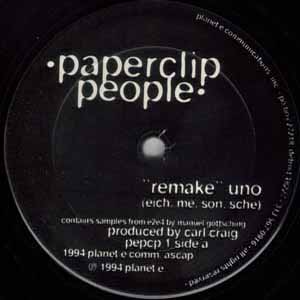 CARL CRAIG / PAPERCLIP PEOPLE