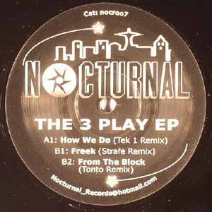 NOCTURNAL RECORDS / THE 3 PLAY EP