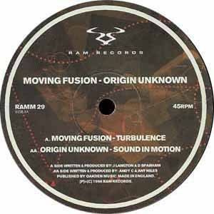 MOVING FUSION / ORIGIN UNKNOWN / TURBULENCE / SOUND IN MOTION