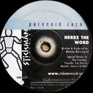 PARANOID JACK / HERBZ THE WORD