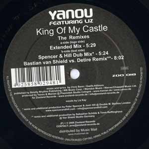 YANOU FEAT LIZ / KING OF MY CASTLE THE REMIXES