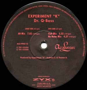 EXPERIMENT K / DR. Q-BASS