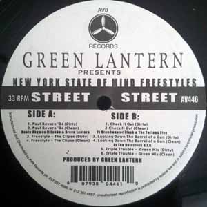 GREEN LANTERN / NEW YORK STATE OF MIND FREESTYLES