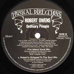 ROBERT OWENS / ORDINARY PEOPLE